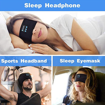 3 in 1 Sleep Headphones  Bluetooth Eye Mask