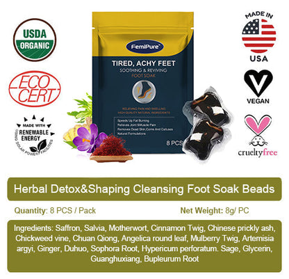 Herbal Detox&Shaping Cleansing Foot Soak Beads