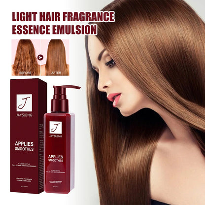 Jaysuing Keratin Hair Conditioner, repairs damaged, dry, and frizzy hair, leaving it nourished, smooth, and silky