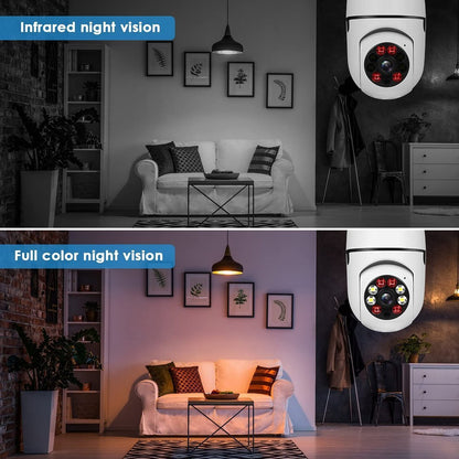 🔥LAST DAY 49% OFF🔥Wireless Wifi Light Bulb Camera Security Camera