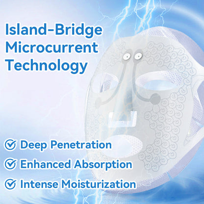 Siluce™ Soft Silicone Microcurrent Facial Mask Device for Firmer Toned Skin