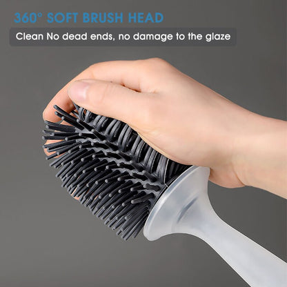 Seurico™ Refillable Silicone Toilet Brush