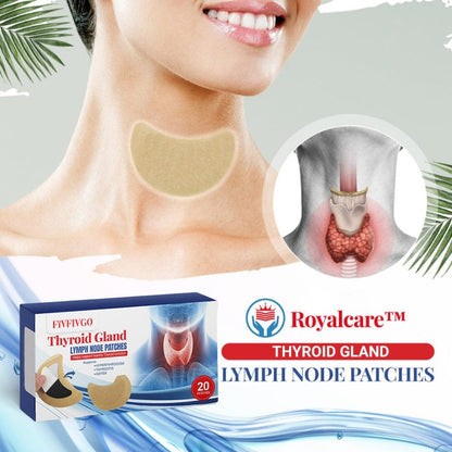 Fivfivgo™ Patches on the lymph nodes of the thyroid gland